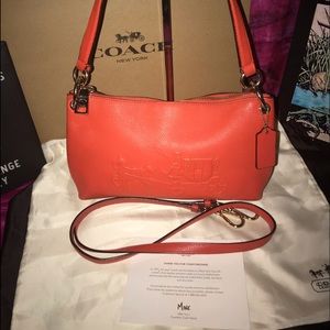 🌸 VINTAGE AUTHENTIC COACH LEATHER CROSS BODY🌸